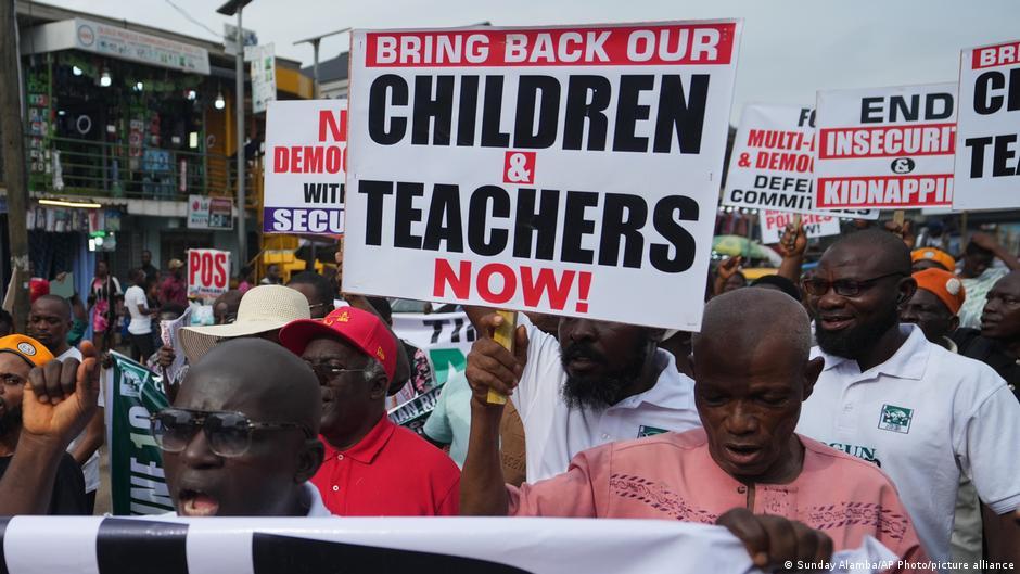 Nigerian military rescues 46 abducted school children