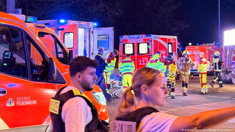 Germany launches manhunt after Berlin Pride van ramming