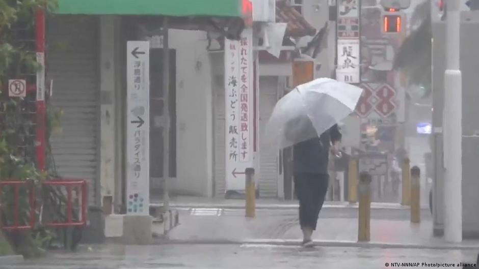 Typhoon Dolphin hits Japan as China braces for coming storm